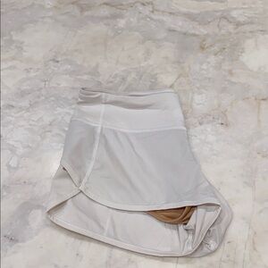lululemon athletica White Athletic Shorts